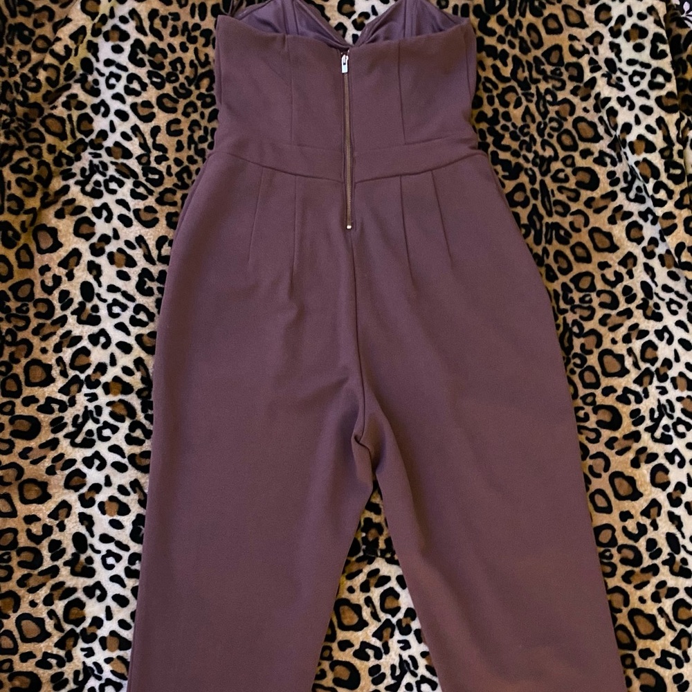 Express- Strapless Jumpsuit